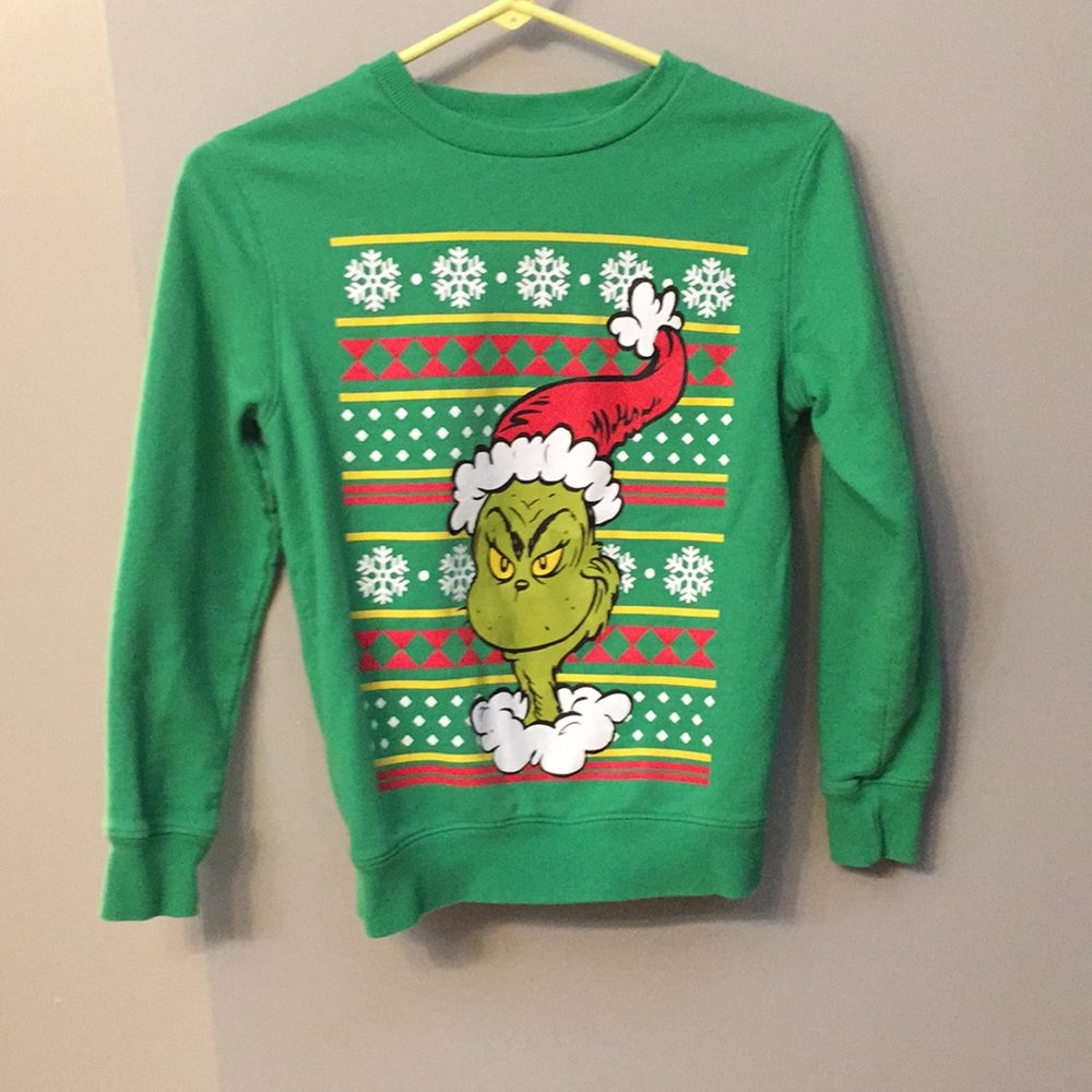 Boys grinch sweater